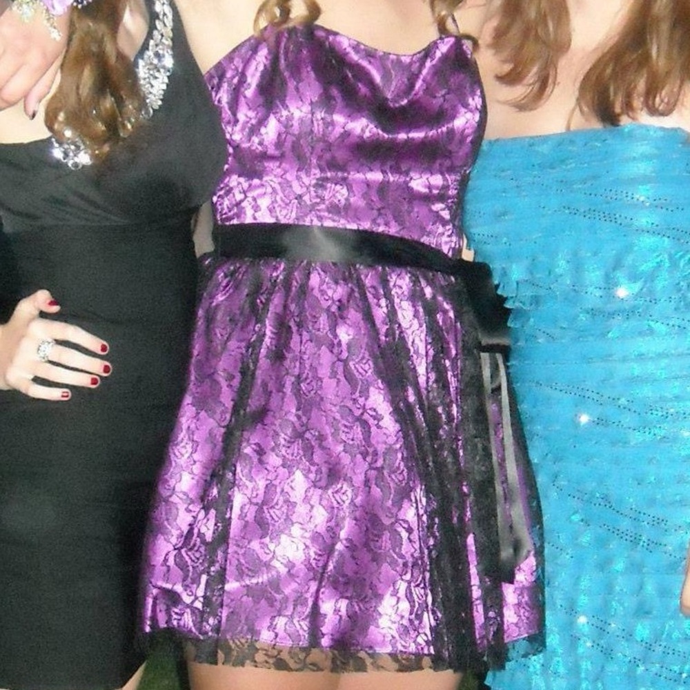 Purple dress